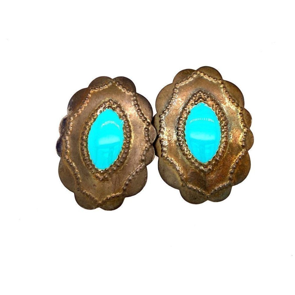 ‎Teal Fashion Earrings